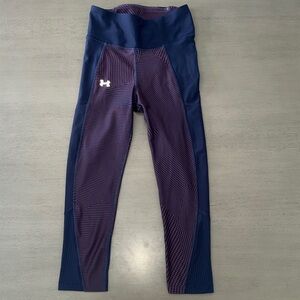 Under Armour Blue and Purple Active Leggings